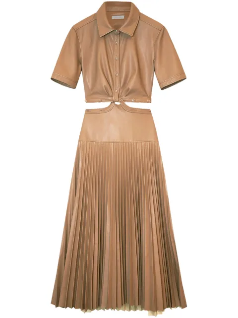 Simkhai Maritza cut-out detail shirtdress