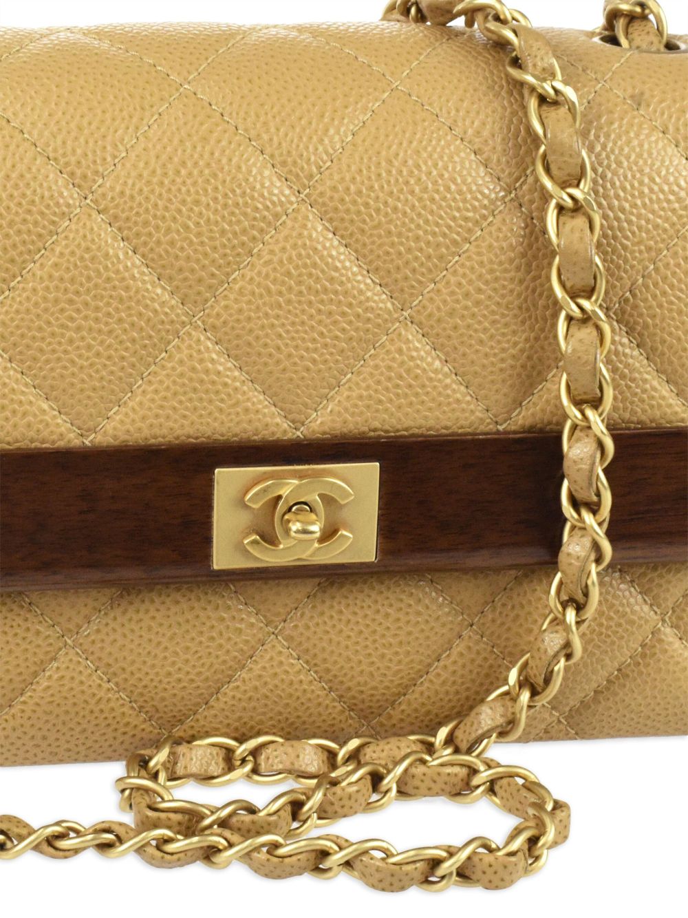 CHANEL 2003 Quilted Chain shoulder bag Women