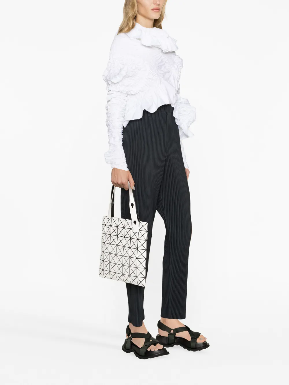 Bao Bao Issey Miyake Prism tote bag - Wit