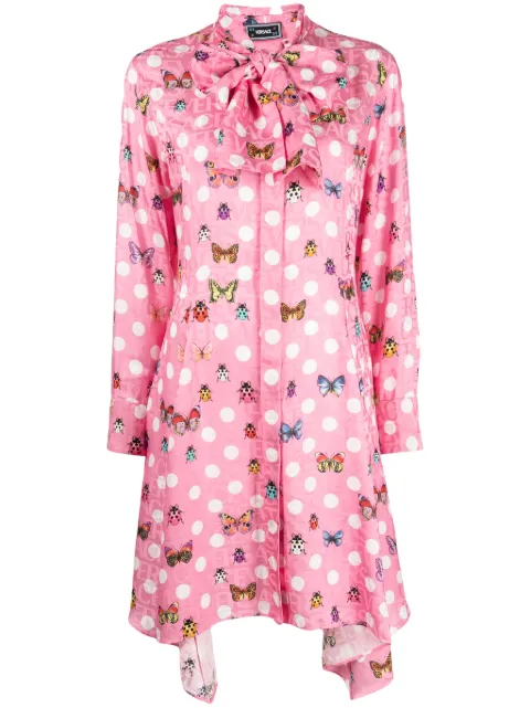 Versace Butterflies & Ladybugs short dress Women