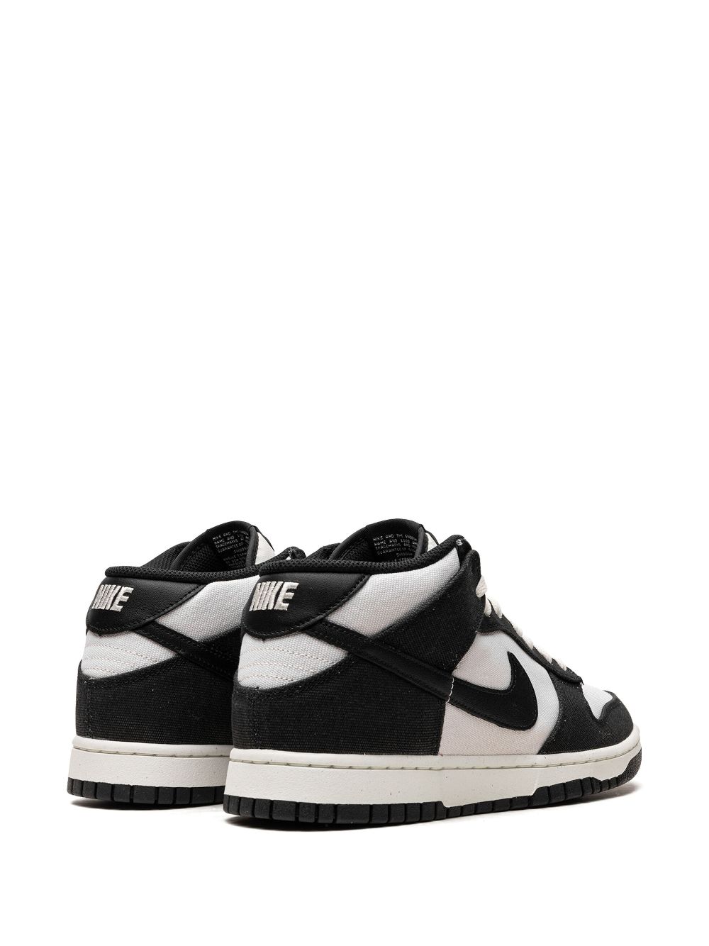 Nike Dunk Mid "Black White" sneakers MEN