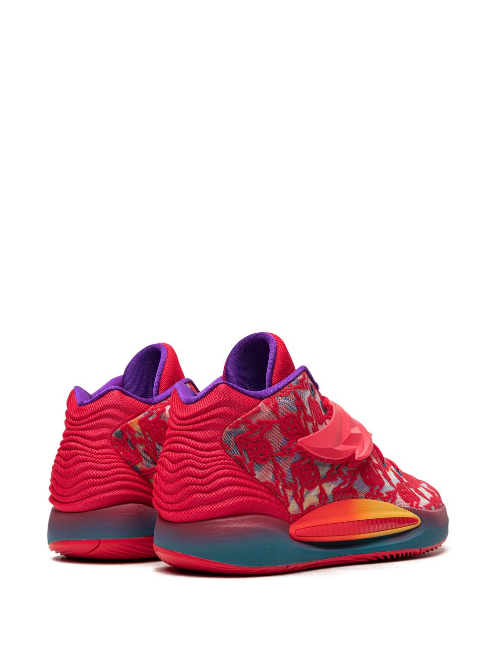 Shop Nike Kd 14 Ep "ron English 3" Sneakers In Red