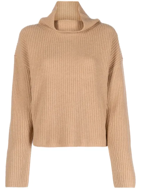 Polo Ralph Lauren roll-neck chunky-knit jumper