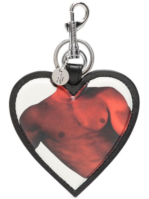 JW Anderson heart-charm keyring