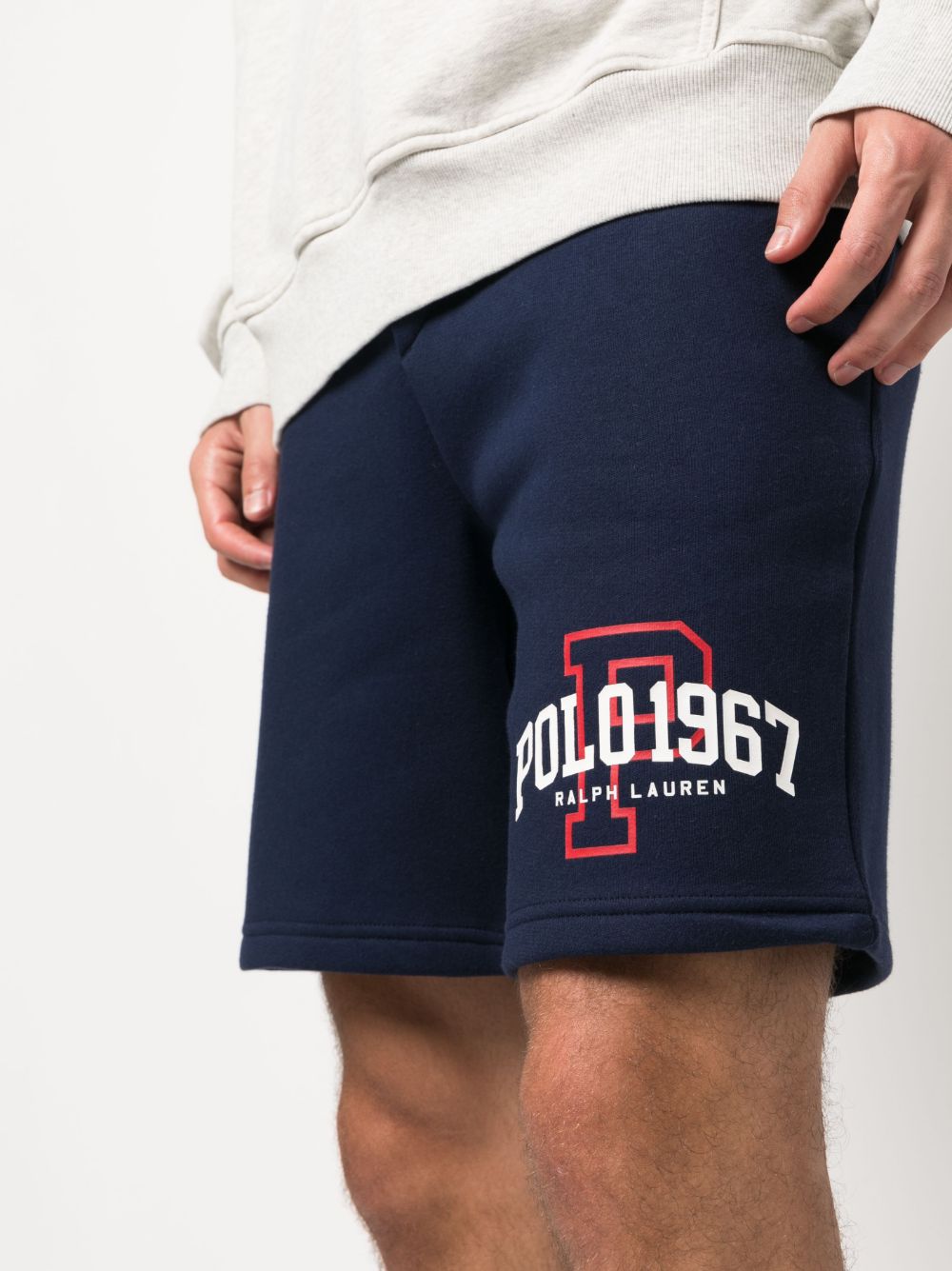 Polo Ralph Lauren logo-print cotton-blend track shorts Men