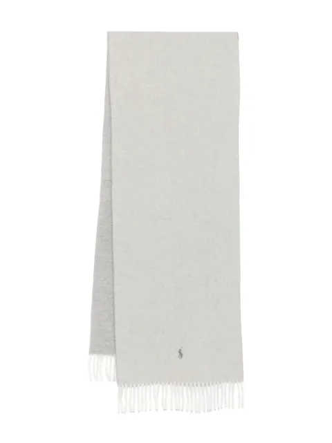 Polo Ralph Lauren Polo Pony-embroidered knitted scarf