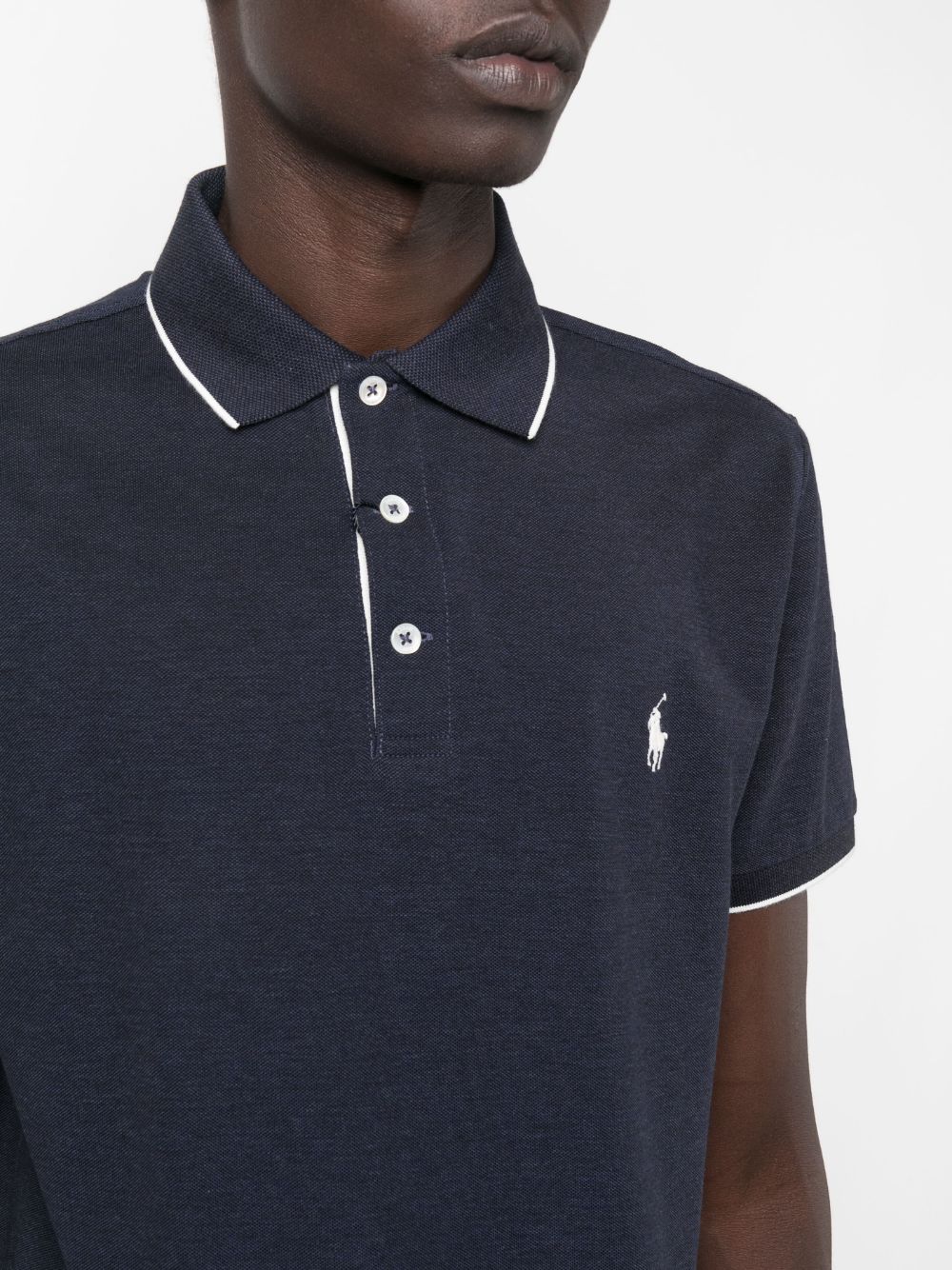 Polo Ralph Lauren embroidered-logo cotton polo shirt Men