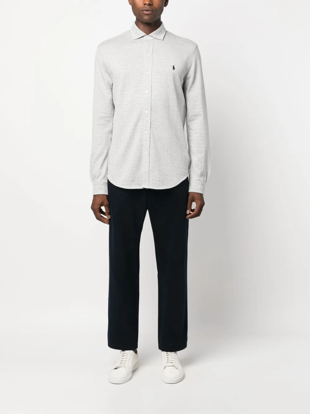 Polo Ralph Lauren logo-embroidered cotton shirt | Image 2