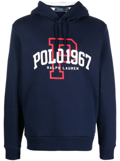 Polo Ralph Lauren logo-print cotton hoodie