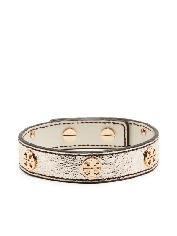 Tory burch leather bracelet sale