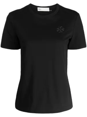 Tory burch 2024 t shirt logo