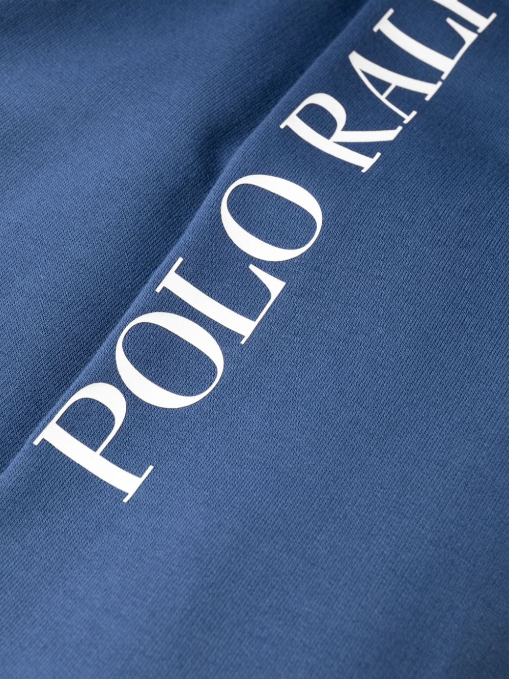 Polo Ralph Lauren Sweater van katoenblend met logoprint Blauw