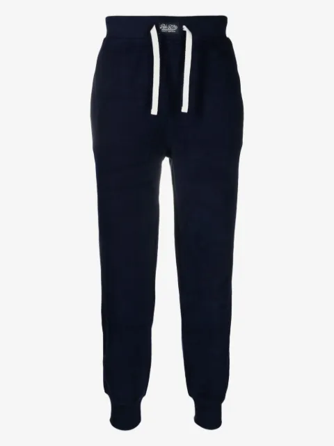 Polo Ralph Lauren embroidered-logo fleece trousers