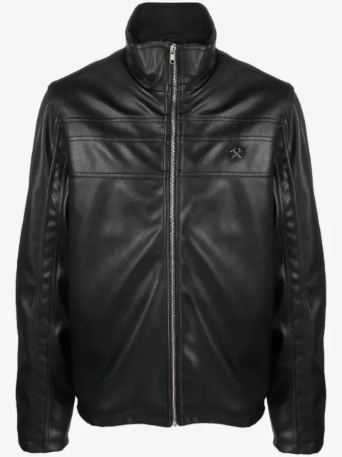 GmbH high-neck zip-up jacket 