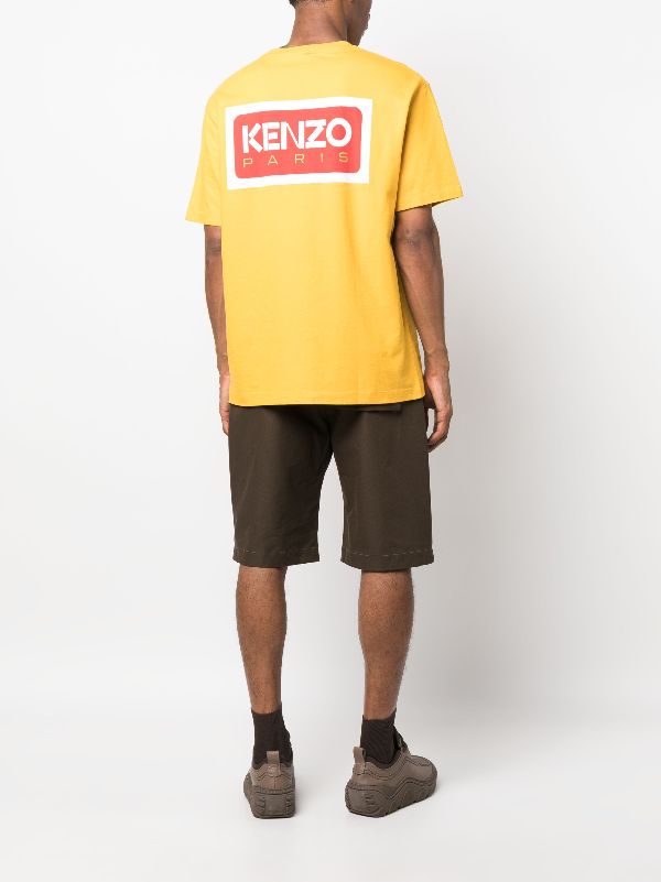 Kenzo yellow t sales shirt