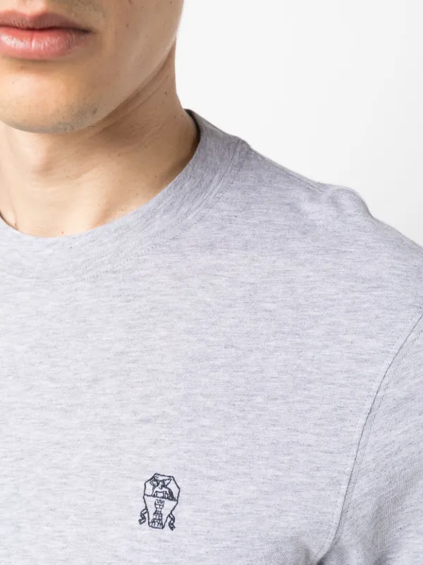 BRUNELLO CUCINELLI グレー 長袖 Tシャツ BRUNELLO CUCINELLI - BRUNELLO CUCINELLI(ブルネロクチネリ