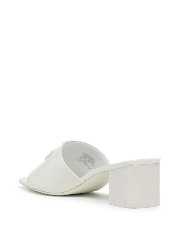 Tory burch white mules sales