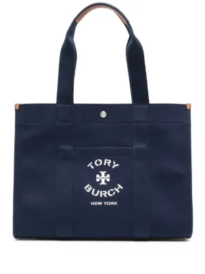 Tory burch tote deals bag blue