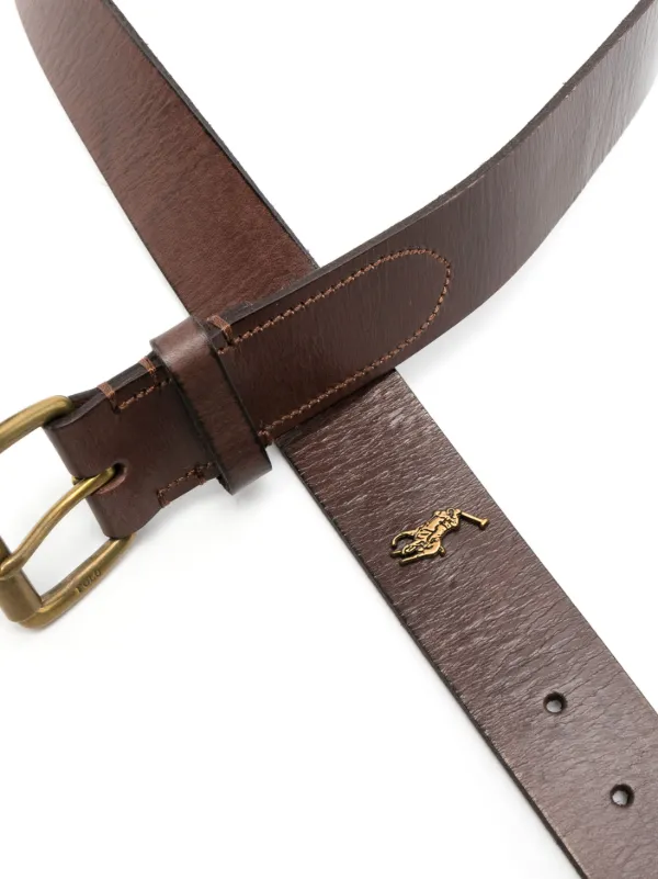 ralph lauren men's leather belt