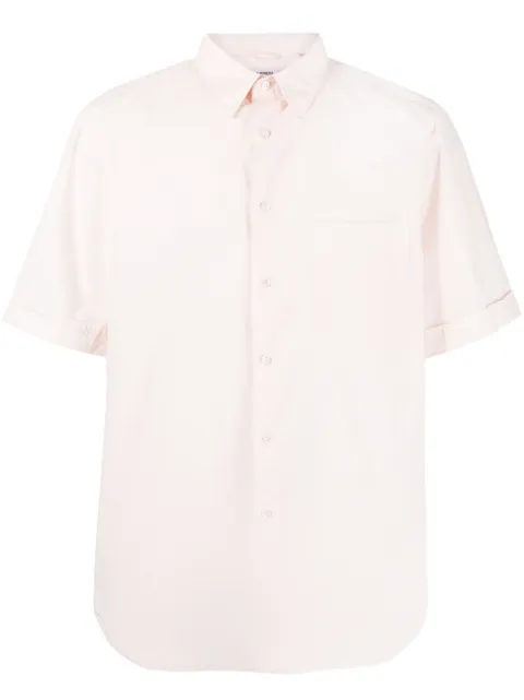 short-sleeve cotton shirt