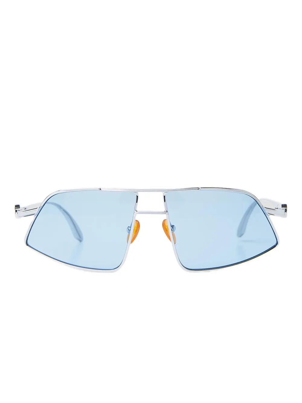 Han Kjøbenhavn square-frame sunglasses | Silver | Image 1