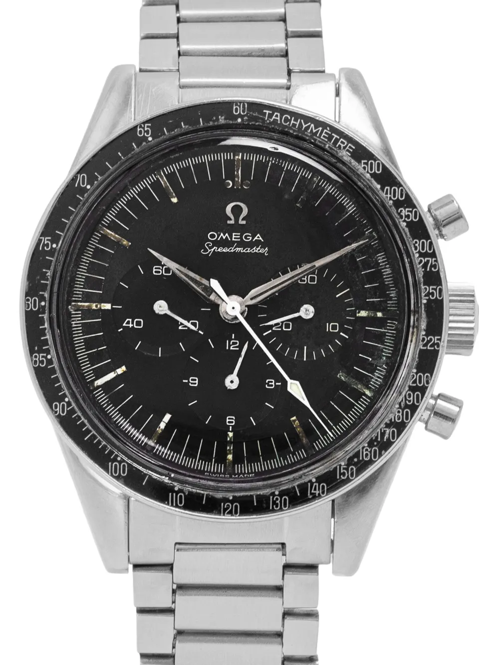 OMEGA 1962 pre-owned Speedmaster horloge - Zwart