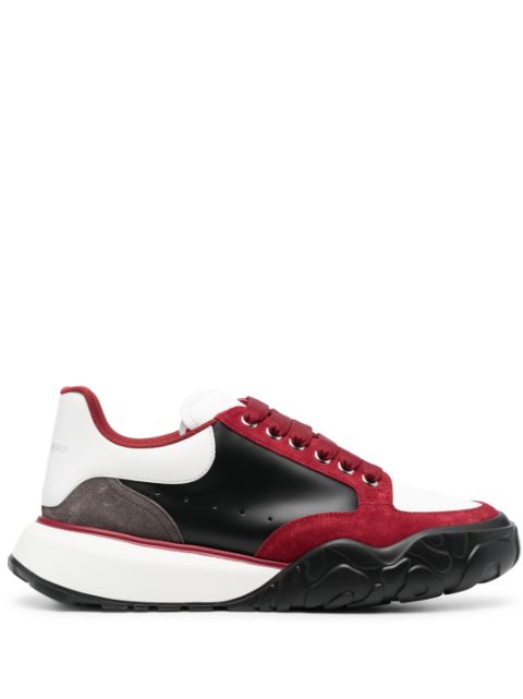 Alexander McQueen colour-block leather low-top sneakers Men