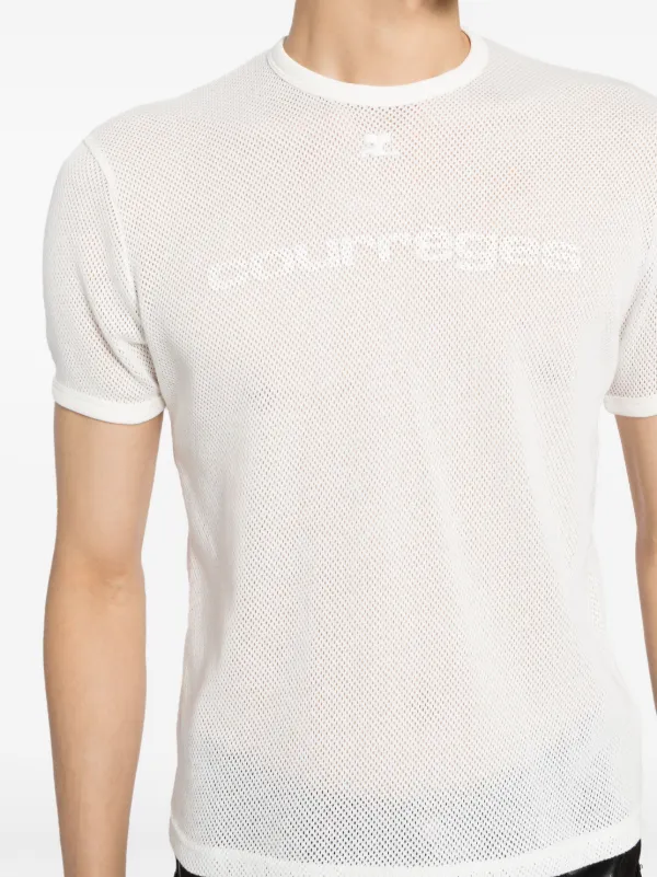 Courrèges ロゴ Tシャツ | ホワイト | FARFETCH JP