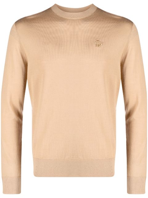 DSQUARED2 long-sleeved virgin wool sweatshirt Men