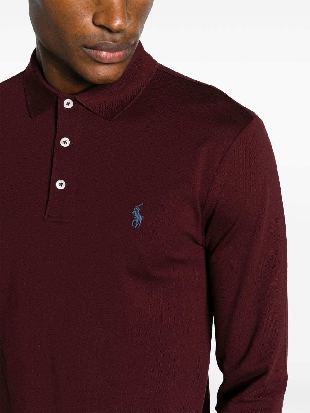 Polo Ralph Lauren Polo Pony Long Sleeve Polo Shirt Farfetch