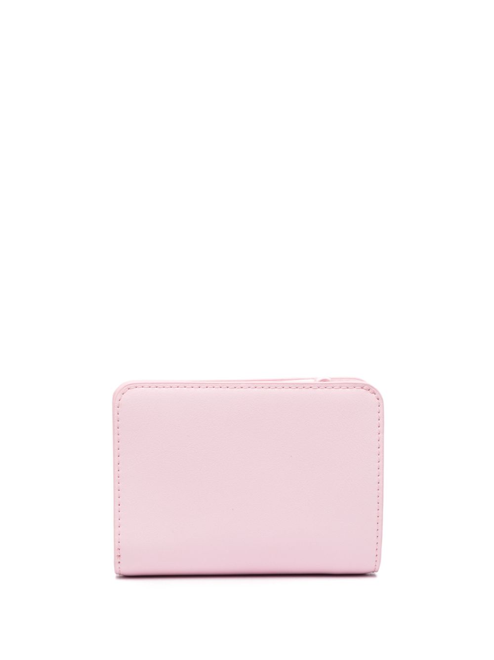 Marc Jacobs mini The J Marc Compact leather wallet - Roze