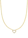 VEYNOU 14kt yellow gold Heart diamond necklace