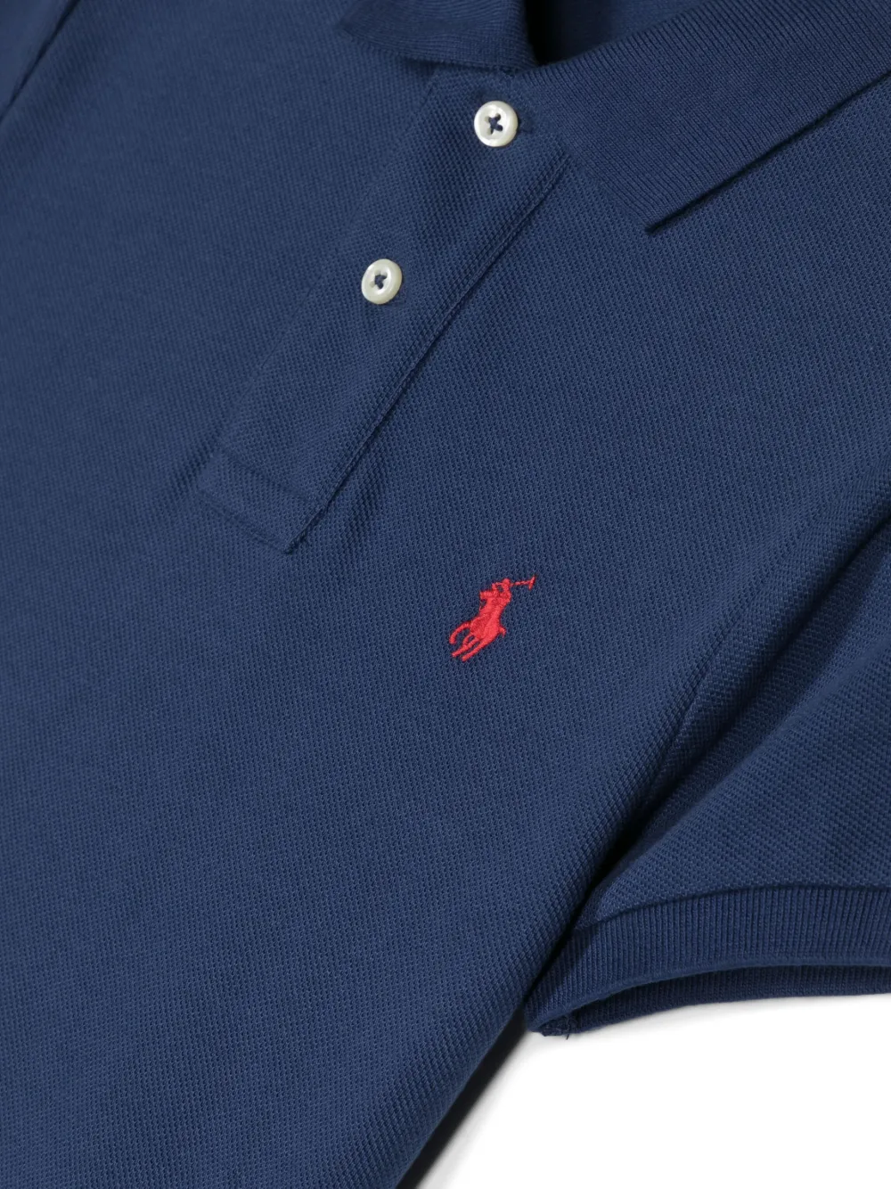 POLO RALPH LAUREN KIDS Poloshirt met geborduurd logo Blauw