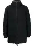 Herno zip-up padded hooded coat - Blue