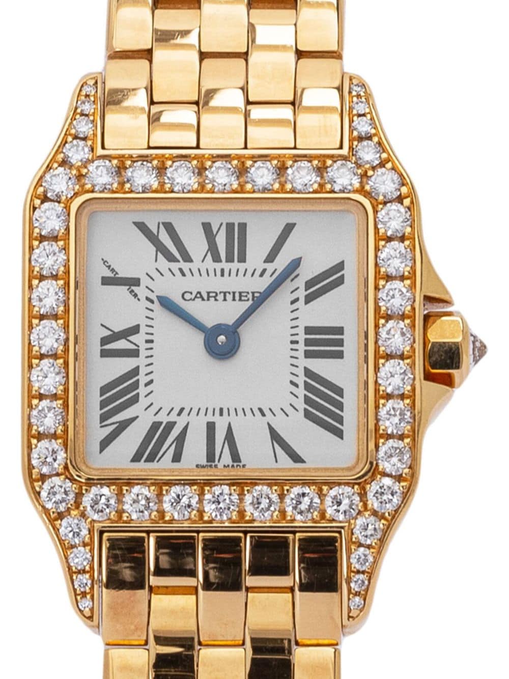 Image 2 of Cartier 2008 pre-owned Santos Demoiselle 21mm
