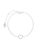 VEYNOU 14kt white gold Heart diamond bracelet - Silver