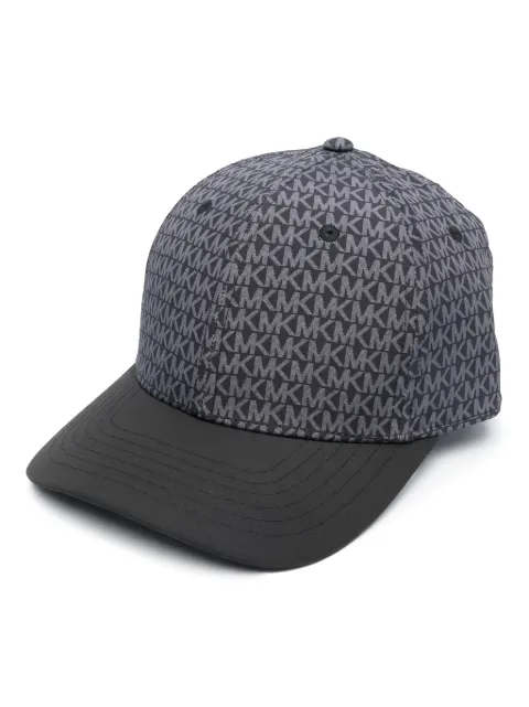 Michael Kors monogram-jacquard six-panel cap