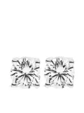 VEYNOU 14kt white gold Ella diamond stud earrings - Silver