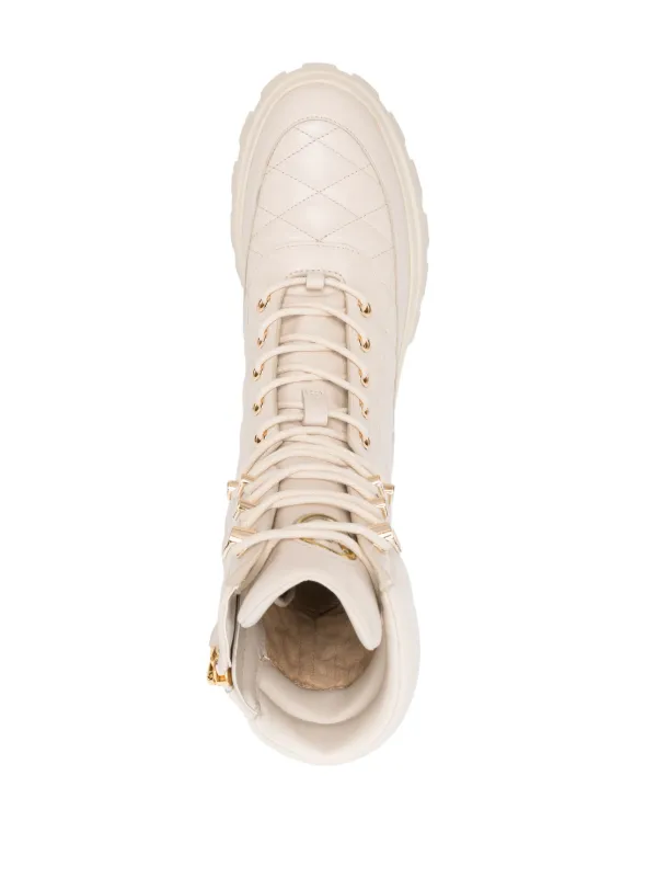 Michael Michael Kors Rowan lace-up Leather Boots - Farfetch