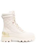 Michael Michael Kors Rowan lace-up leather boots - Neutrals