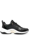 Michael Michael Kors Orion chunky-sole leather sneakers - Black