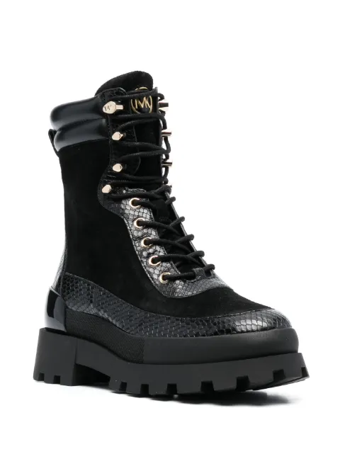 Michael Michael Kors Rowan lace-up leather boots 40F3RWFE8S - 1