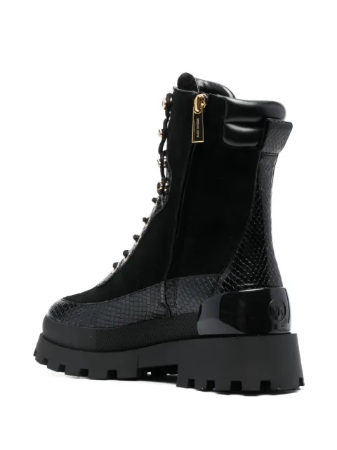 Michael Michael Kors Rowan lace-up leather boots 40F3RWFE8S - 2