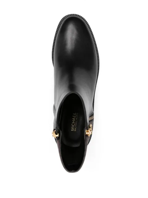 Michael Michael Kors Regan monogram-print boots 40F3RGME6L - 3