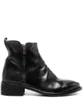 Officine Creative Seline 40mm leather boots - Black