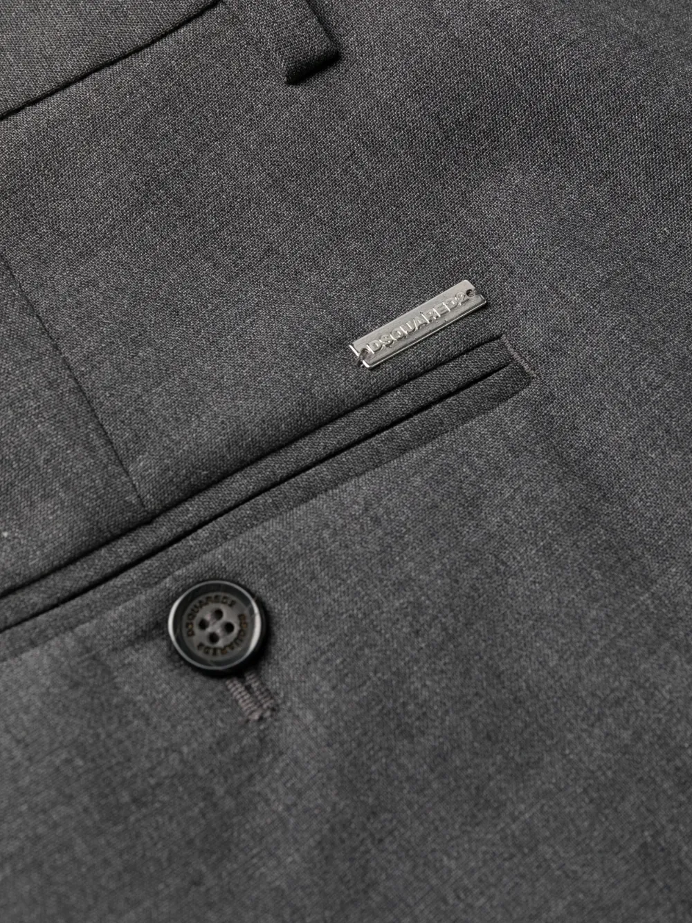 Drop-Crotch Cargo Trousers