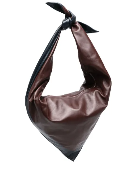 Lemaire Bandana leather shoulder bag