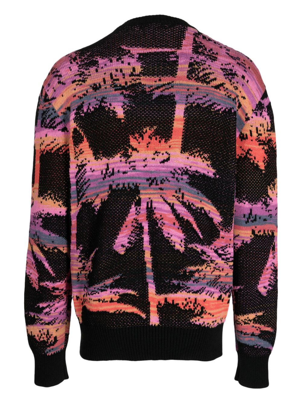 Laneus palm tree knitted jumper - Veelkleurig