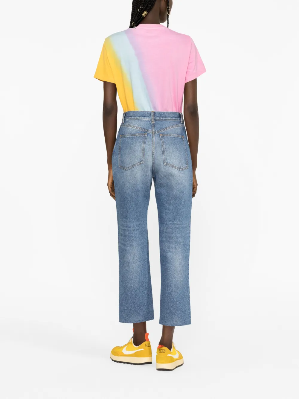 Chloé Logo Print T-shirt In Rosa