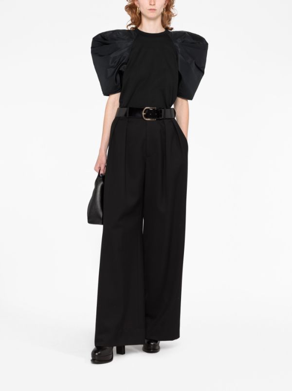 Zara puff hotsell sleeve jacket